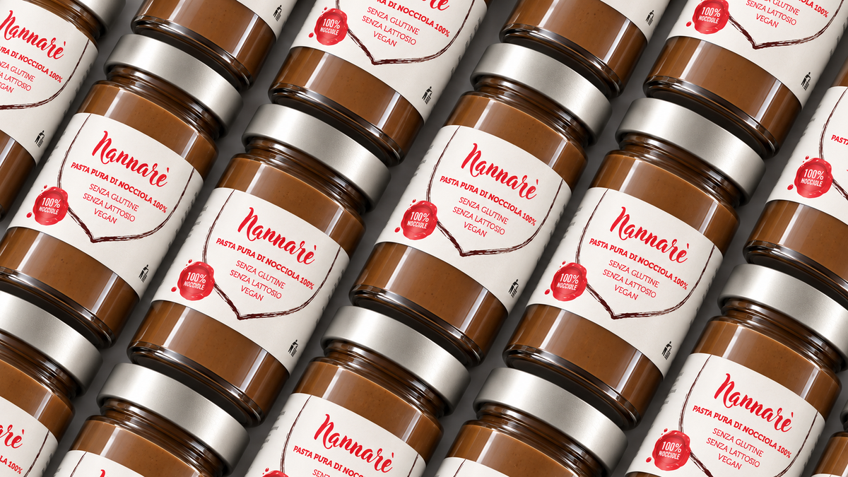 NANNARE' Pasta 100% Nocciola 500g