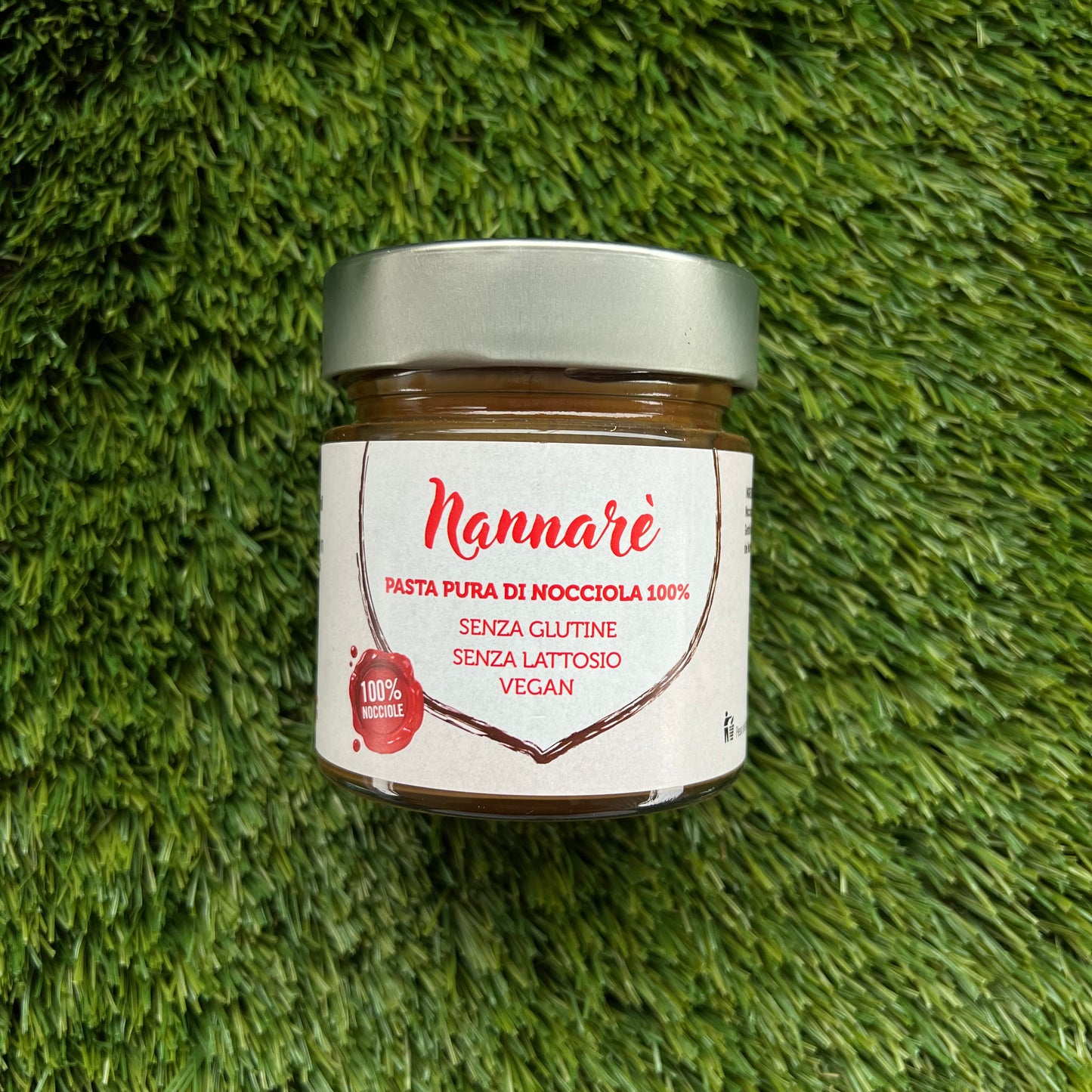 NANNARE' Pasta 100% Nocciola 220g