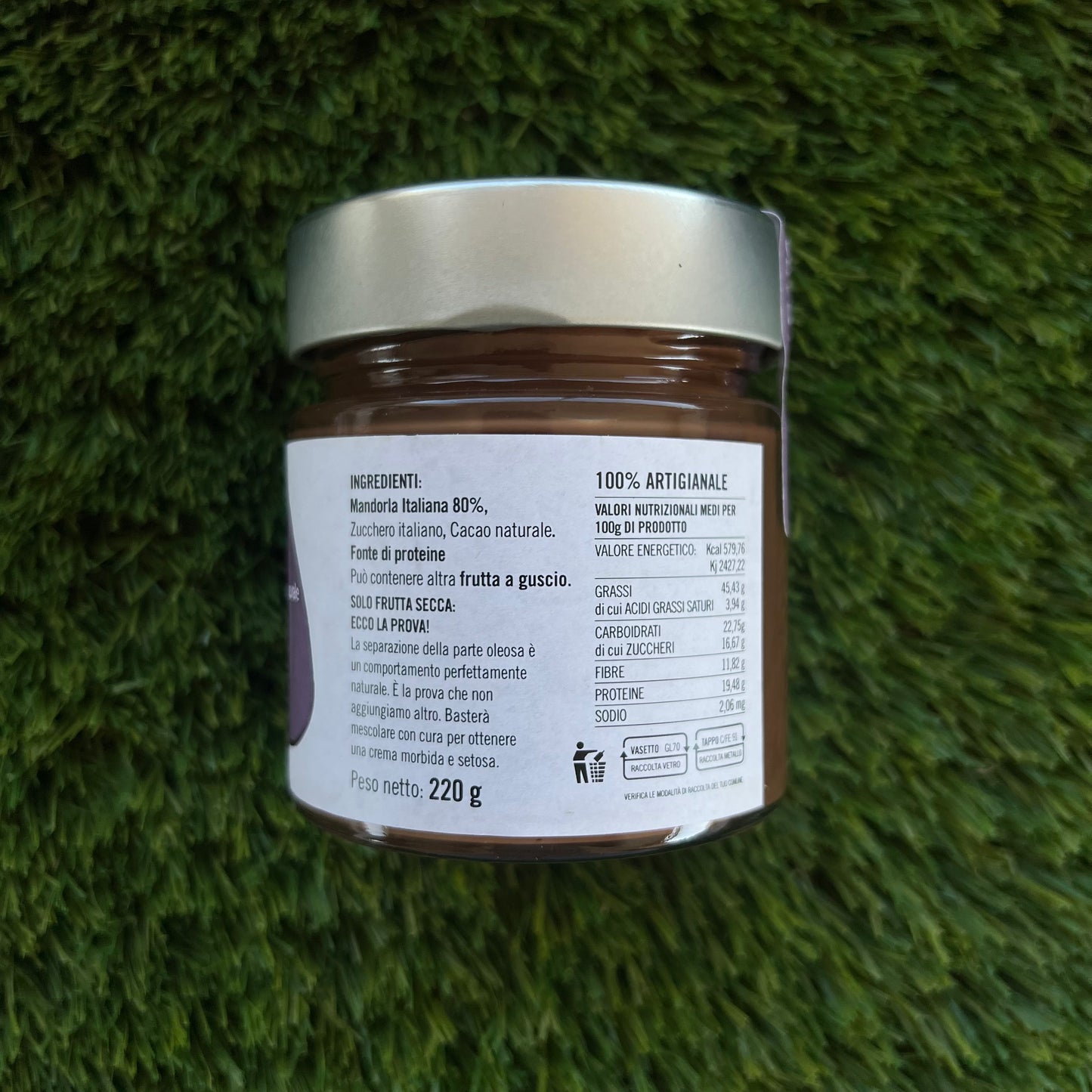 ELLADE - Crema al 80% mandorla 220g