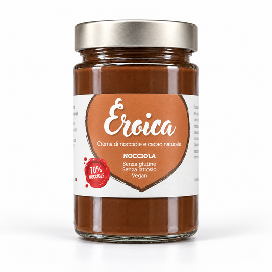 EROICA Crema al 70% Nocciola 600g