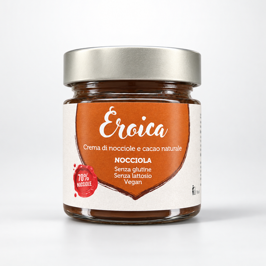 EROICA Crema al 70% Nocciola 220g
