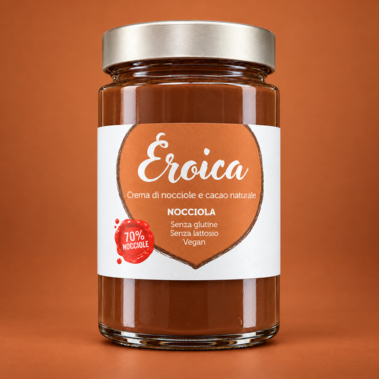 EROICA Crema al 70% Nocciola 600g