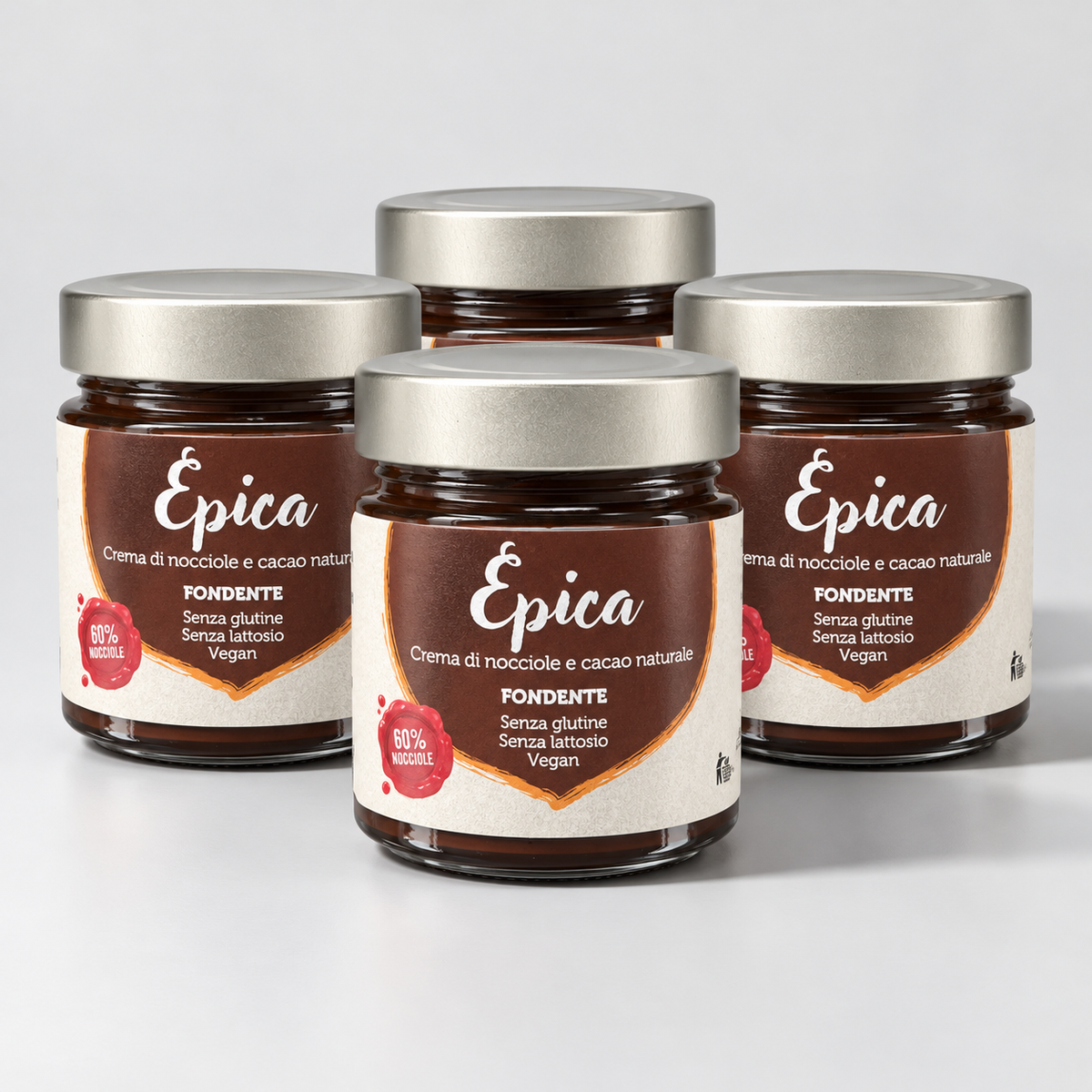 EPICA - Crema al 60% Nocciola 220g